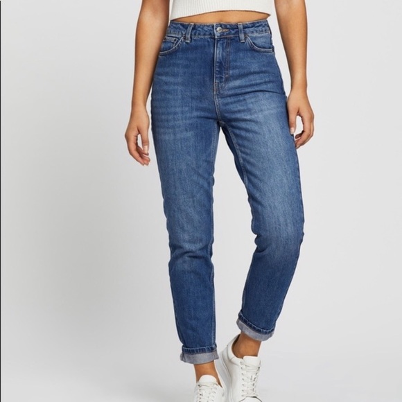 Topshop Denim - Topshop High Rise Mom Jeans